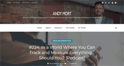 Desktop Screenshot of andymort.com